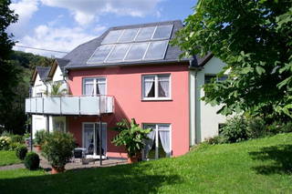 Ferienwohnungen - Gästehaus Mühlenhof  Anne Bollig - Ansicht von Süden