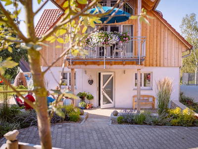 Hausansicht vom Hof auf die Backstub'n