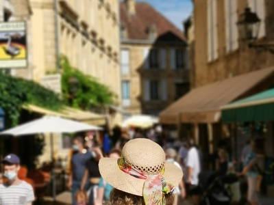 Markt in Sarlat - Typisch Französisch