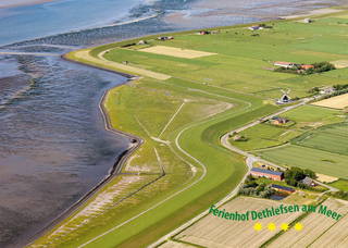 Ferienhof Dethlefsen am Meer - Ferienhof Dethlefsen mit direktem Zugang zum Deich und zur Nordsee. Erholung pur.