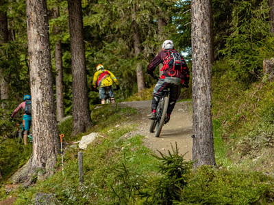 Downhill Biken in Saalbach