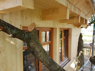 Seitenansicht (1)-Ferienhaus-Baumhaus-Wesertal-Weserbergland