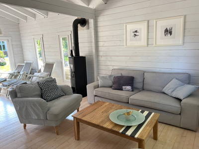 Sofaecke im Saunahaus