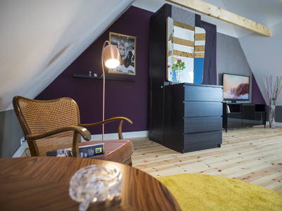 Antikes und Modernes in den Wohnungen