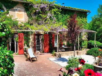 Terrasse von der Ferienwohnung