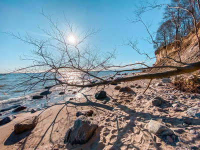 Wandern an der Steilküste