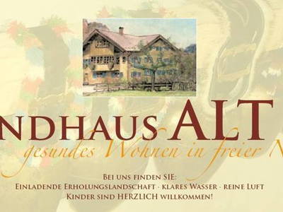 Bild 7 aus  Landhaus Alt mit  Bauernhof* Gesundes Wohnen In Freier Natur* Tolle-Angebote *Bergbahn Unlimited*