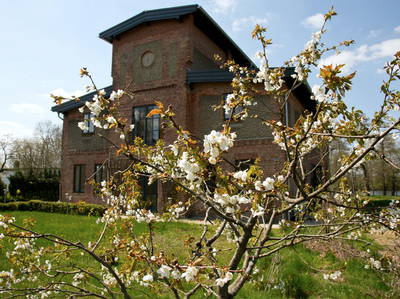 Die Alte Schmiede auf dem Gelände des Gutshofes Langensee