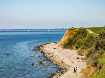 Brodtner Steilufer gleich um die Ecke