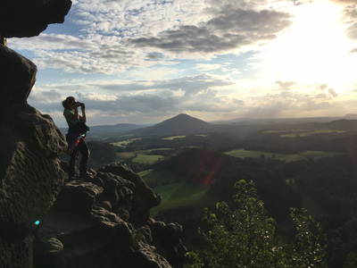 Bild 7 aus  Ferienhaus Winterbergblick, Sauna und Boulderraum im Haus, 2 EBikes im Verleih