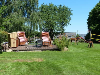 Terrasse auf dem Spielplatz