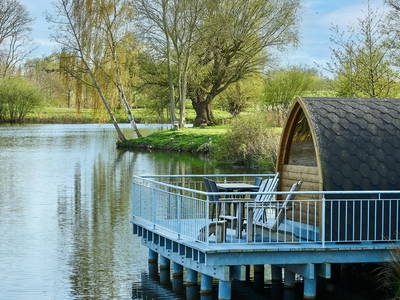 der Outdoor-Wellnessbereich