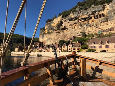 La Roque Gageac - Wunderschönes Dorf zwischen Klippen und Dordogne