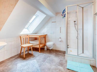 Ferienwohnung Hühnerfarm, auch an die kleinen Gäste wird gedacht, in jeder Wohnung gibt es Kindergitterbett, Wickeltisch und Hochstuhl