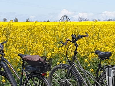Mit dem Rad zur Fehmarnsundbrücke