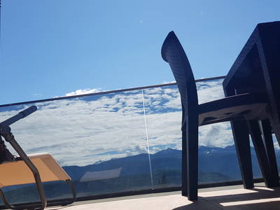 Appartement Balkon Aussicht