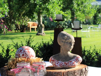 Liebevolle Garten-Deko