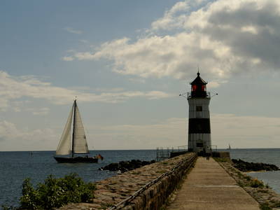der Leuchtturm in Schleimünde