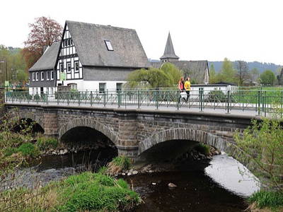 Historischer Ortskern vom Bundesgolddorf Wenholthausen
