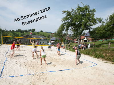 Rasenplatz  ab Sommer 2026