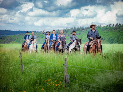 Ausritt unserer Westernranch