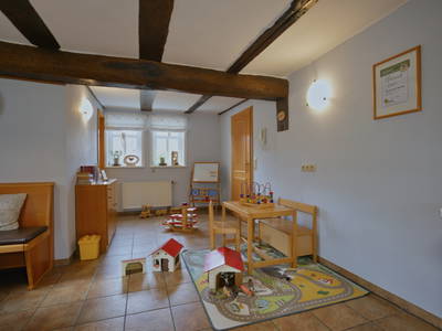 Unser Gemeinschaftsraum - und Spielmöglichkeit für die Kleinen