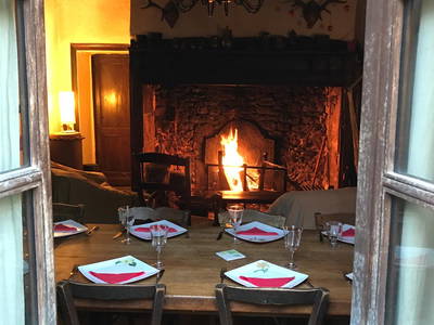 Zu Besuch bei Silke und Arne am französischen Kamin