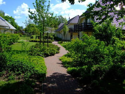 Zuwegung innerhalb der Apartmentanlage