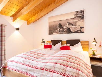 Schlafzimmer Ferienwohnung Mischenried