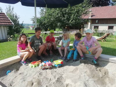 Spaß im Sand