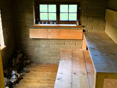 Bild 25 aus  Bauershof, wo die Heidschnucken schlafen