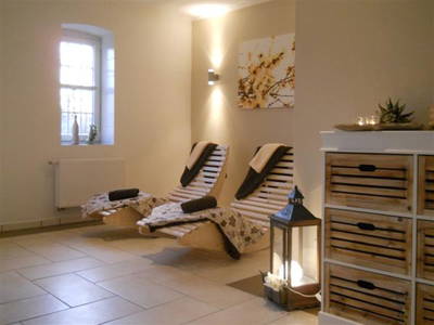 Sauna mit Ruhebereich