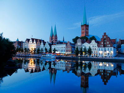 Lübecks historische Altstadt ist nur 15 Kilometer entfernt