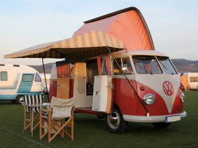 Auch Oldtimer finden bei uns Raum zum entspannen