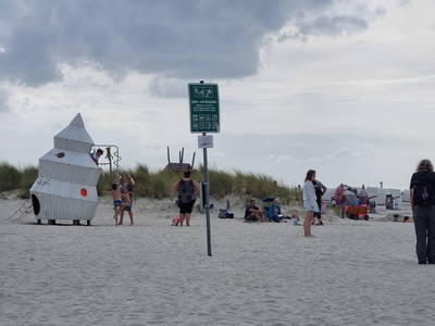 Spielplatz am Strand in Norddeich
