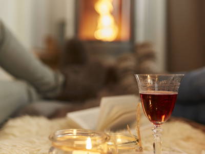Kaminabend runden einen Urlaubstag ab - auch Paare ohne Kinder sind herzlich willkommen