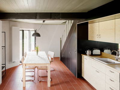 Wohnküche in der Wohnung Einkorn